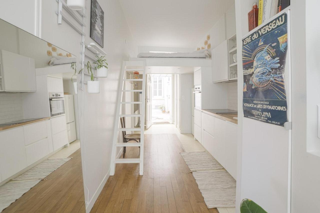 Beautiful And Bright Duplex Studio - Paris - Welkeys Lejlighed Eksteriør billede